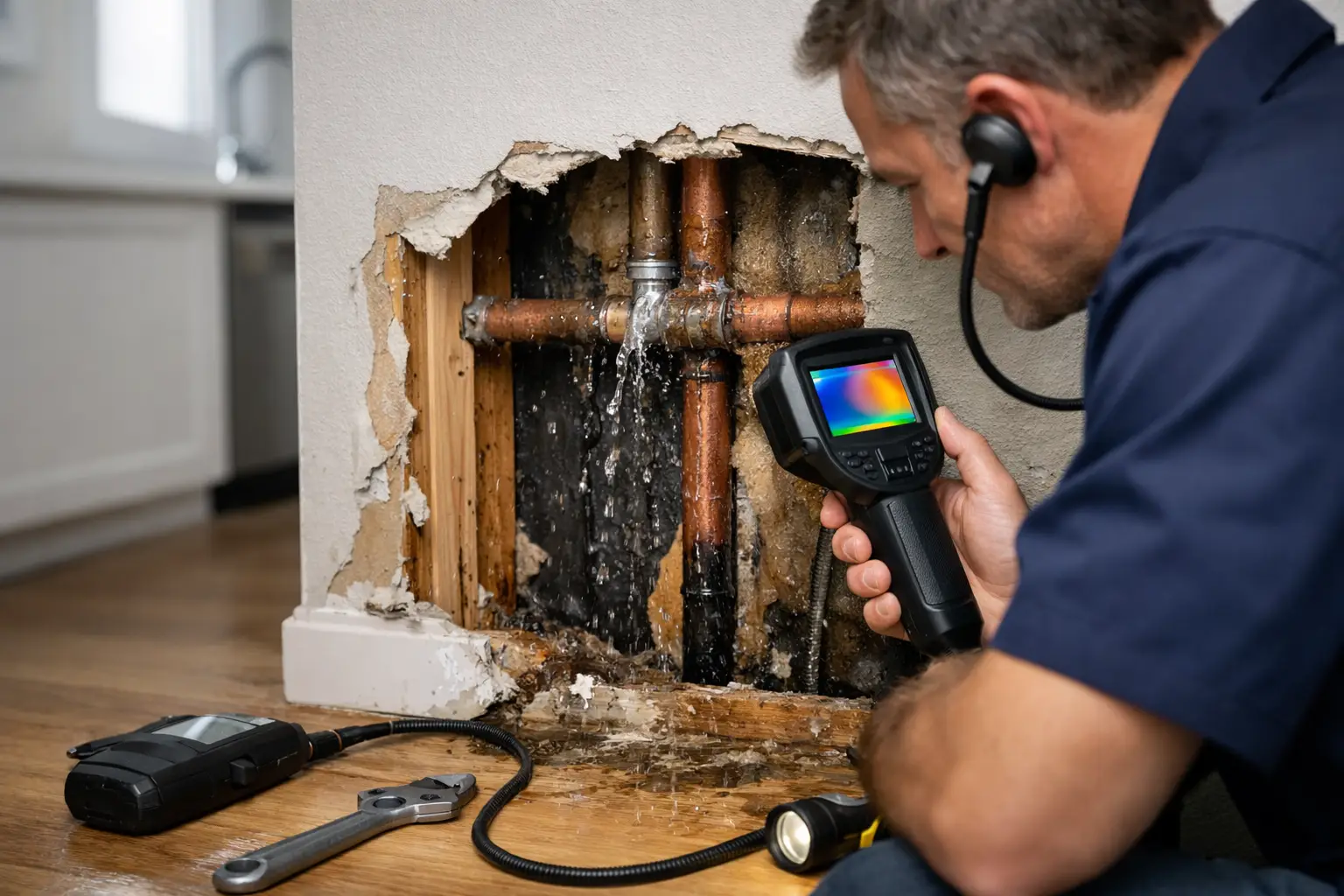 How to Detect Hidden Pipe Leaks Before Damage