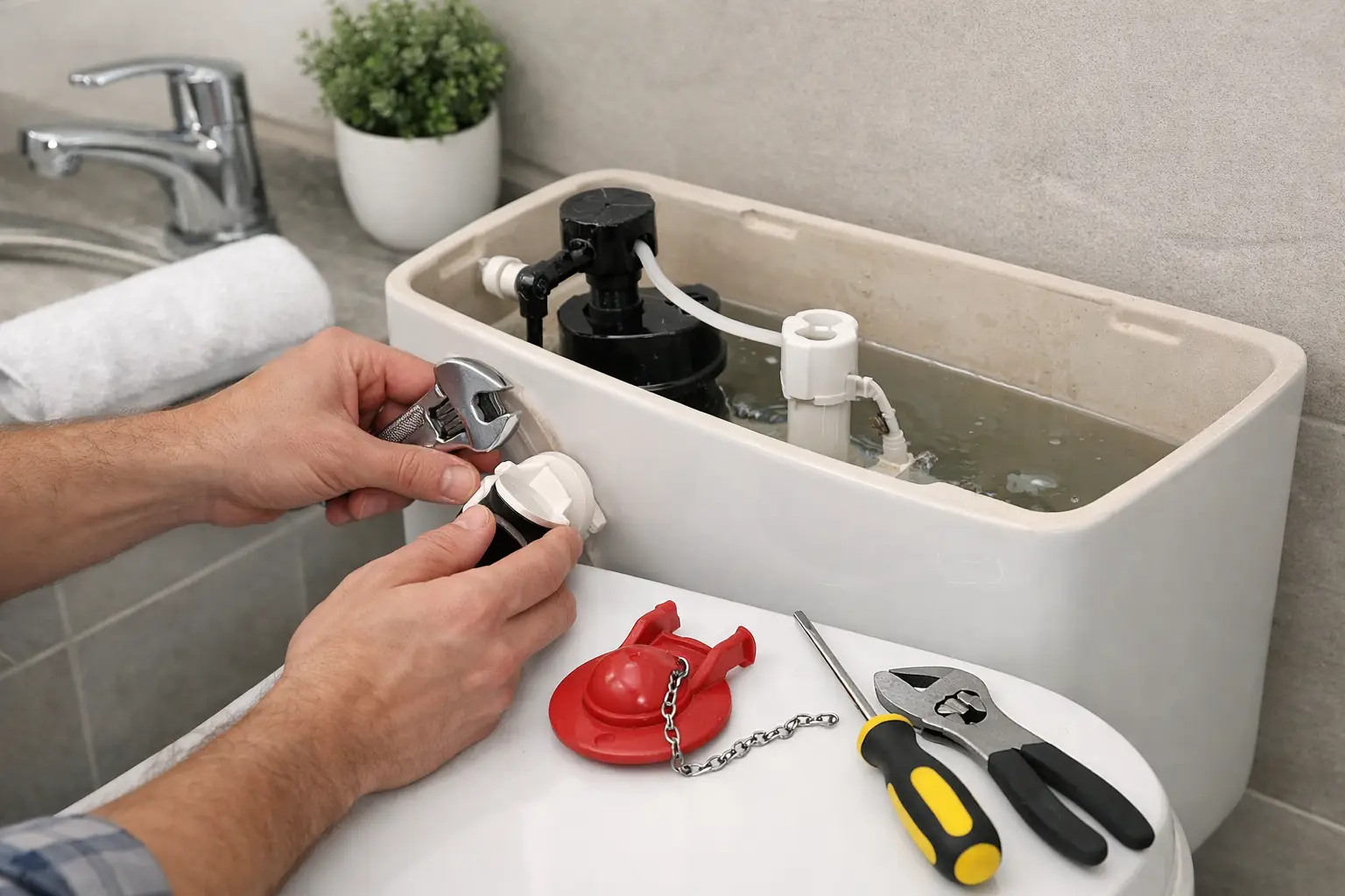 Toilet Keeps Running Fixes to Try Before Calling